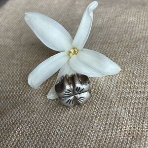 Pandora Silver Floral Charm